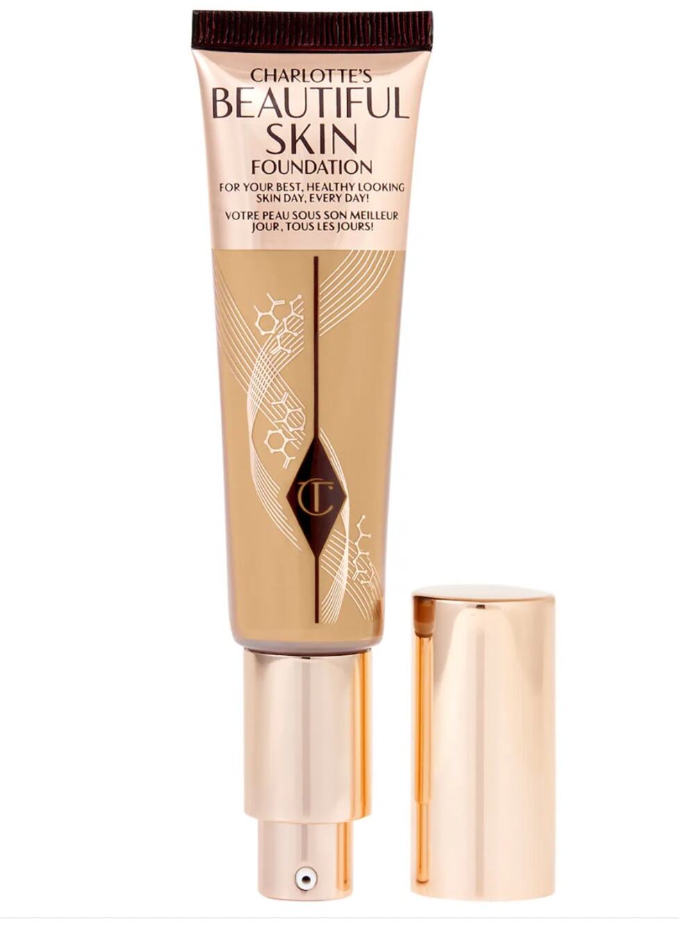 Charlotte Tilbury Beautiful Skin Medium Coverage Liquid Foundation #7 Cool NEW